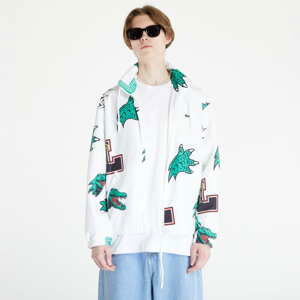 Větrovka LACOSTE Parkas & blousons White/ Multico