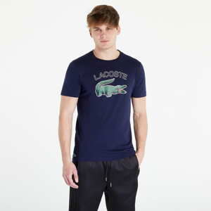 Tričko s krátkým rukávem LACOSTE Tee-shirt & turtle neck shirt Navy