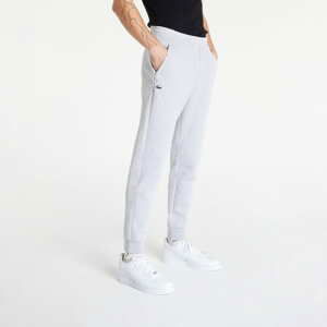 Tepláky LACOSTE Panels Trackpants Silver Chine/ Elephant Gre