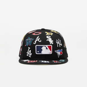 Kšiltovka New Era All Over Patch 59Fifty Mlball Černá