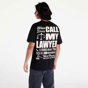 Tričko s krátkým rukávem Market 24 Hr Lawyer Service Pocket Tee Černé