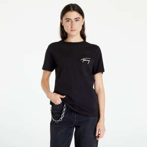 Tričko TOMMY JEANS Relaxed Tommy Signa T-Shirt Black