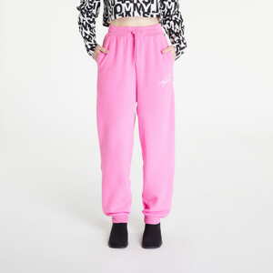 Tepláky TOMMY JEANS Signature Fleece Sweatpants Pink