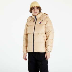 Pánská zimní bunda TOMMY JEANS Alaska Puffer Béžová