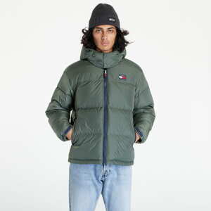 Pánská zimní bunda TOMMY JEANS Alaska Puffer Green