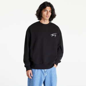 Svetr TOMMY JEANS Tommy Signature Sweatshirt Black