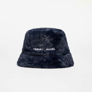 Klobouk TOMMY JEANS Academia Fur Rev Hat Blue