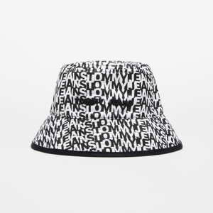 Klobouk TOMMY JEANS Academia Bucket Hat White/ Black