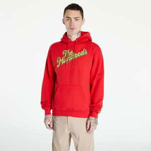 Mikina The Hundreds Slime Slant Pullover Červená