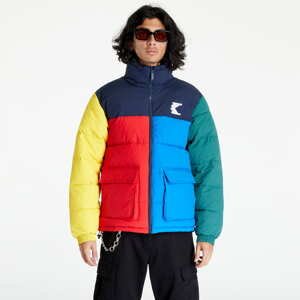 Pánská zimní bunda Karl Kani OG Block Puffer Jacket Modrá/Červená/Zelená