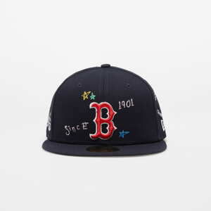 Kšiltovka New Era MLB 5950 Scribble 11097 Boston Red Sox Navy