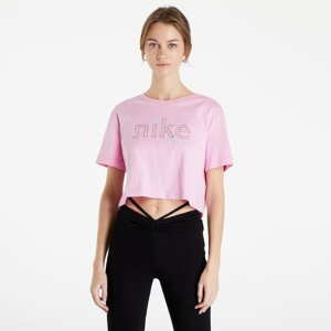 Dámský top Nike Cropped T-Shirt Pink
