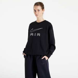 Dámská mikina Nike Air Fleece Crew Sweatshirt Black