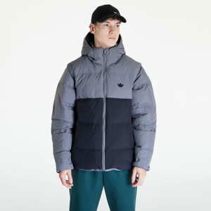 Bunda adidas Originals Rifta Down Regen Hooded Puffer Jacket Black / Grey Four