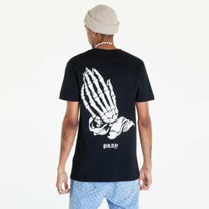 Tričko s krátkým rukávem Urban Classics Pray Skeleton Hands Tee Black