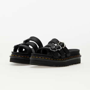 Dr. Martens Blaire Slide Flwr Slide Sandal Black