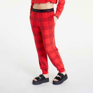 Dámské kalhoty Calvin Klein Mc Holiday Lw Rf Jogger Red