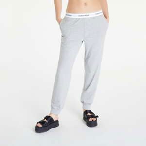 Dámské kalhoty Calvin Klein Modern Cotton Lw Rf Jogger Grey