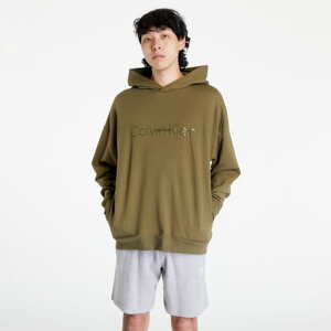 Mikina Calvin Klein Emb Icon Lounge L/S Hoodie Green