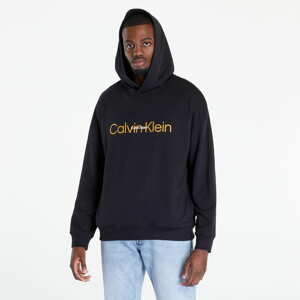 Mikina Calvin Klein Emb Icon Hol Lounge L/S Hoodie Black