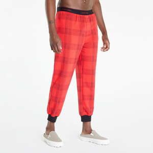 Kalhoty Calvin Klein Mc Holiday Lounge Jogger Červené