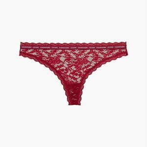 Kalhotky Calvin Klein Ck1 Lace Thong Red Carpet