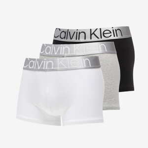 Calvin Klein Ckr Steel Cotton Trunk 3-Pack Black/ White/ Grey Heather