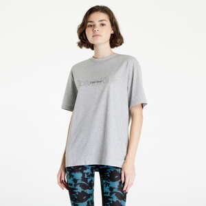 Dámské tričko Calvin Klein Embossed Icon Lounge S/S Crew Neck Grey