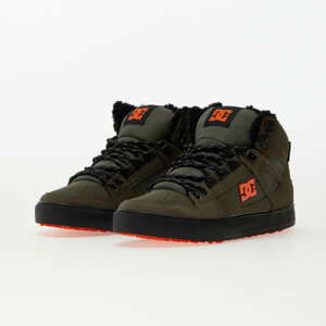 DC Pure Ht Wc Wnt M Shoe Dusty Olive/ Orange