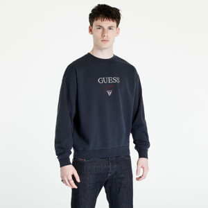 Mikina GUESS Baker Locrewneck Černá