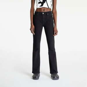 Dámské jeans GUESS Betty Boop Bootcut Pant Jet Black A996