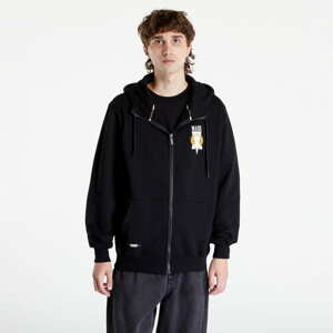 Mikina Mass DNM Sweatshirt Monopoly Zip Hoody Černá