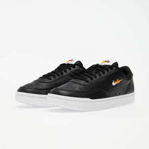 Nike Wmns Court Vintage Premium Black/ White-Total Orange