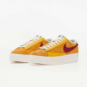 Nike W Blazer Low Platform Sunset/ Rush Maroon-University Gold