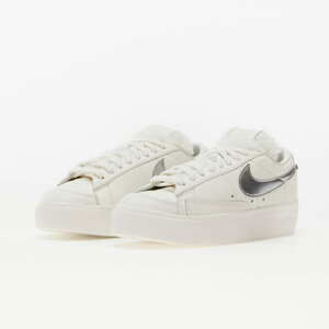 Nike Wmns Blazer Low Platform Sail/ Metallic Silver