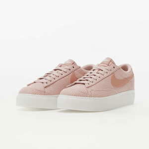 Nike W Blazer Low Platform Essential Pink Oxford/ Rose Whisper-Summit White