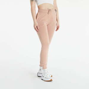 Tepláky Nike Sportswear Essential Women's Fleece Pants Rose Whisper/ White