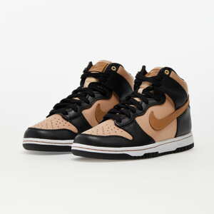 Nike W Dunk High 70 Black/ Flax-Vachetta Tan-White