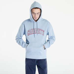 Mikina Carhartt WIP Hooded Scrawl Sweat Blue