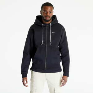 Mikina Nike Solo Swoosh Men's Full-Zip Hoodie Black/ White