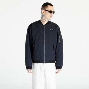 Bunda Nike Life Men's Woven Flight Jacket Black/ White