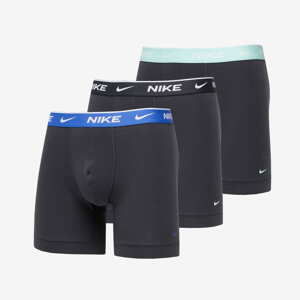 Nike Everyday Cotton Stretch Boxer Brief Anthracite/ Mint Foam WB/ Black WB