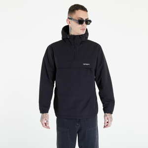 Podzimní bunda Carhartt WIP Windbreaker Pullover Black/ White