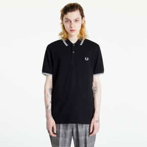 Pánské tričko FRED PERRY Twin Tipped Shirt Black