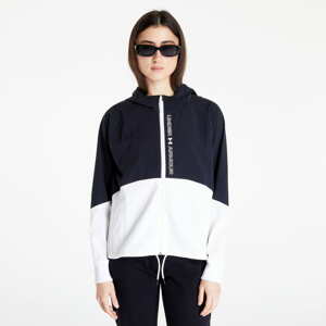 Bunda Under Armour Woven FZ Jacket Black/ White/ White