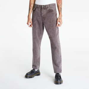 Kalhoty Carhartt WIP Newel Pant Dark Umber Worn Washed