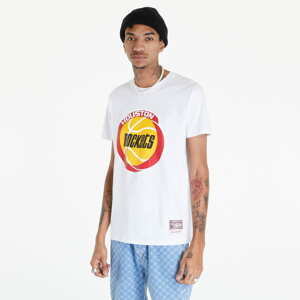 Tričko s krátkým rukávem Mitchell & Ness Mitchell & Ness Team Logo Tee White