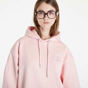 Dámská mikina CALVIN KLEIN JEANS Badge Oversized Hoodie Pink