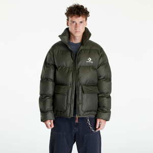 Pánská zimní bunda Converse Patch Pocket Core Puffer Green