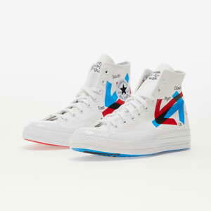 Converse x Patta Chuck 70 White/ Fiery Red/ Diva Blue